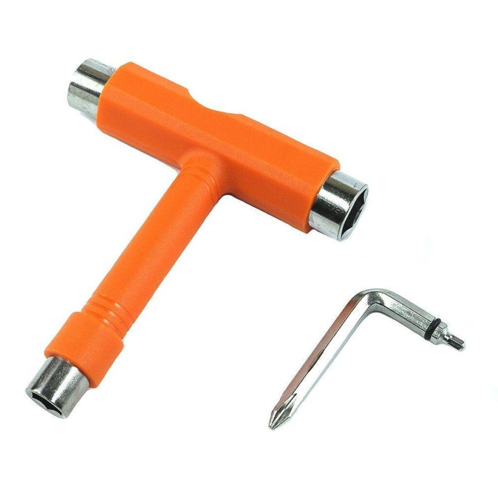 Chave T Para Manutenção De Skate Importada laranja