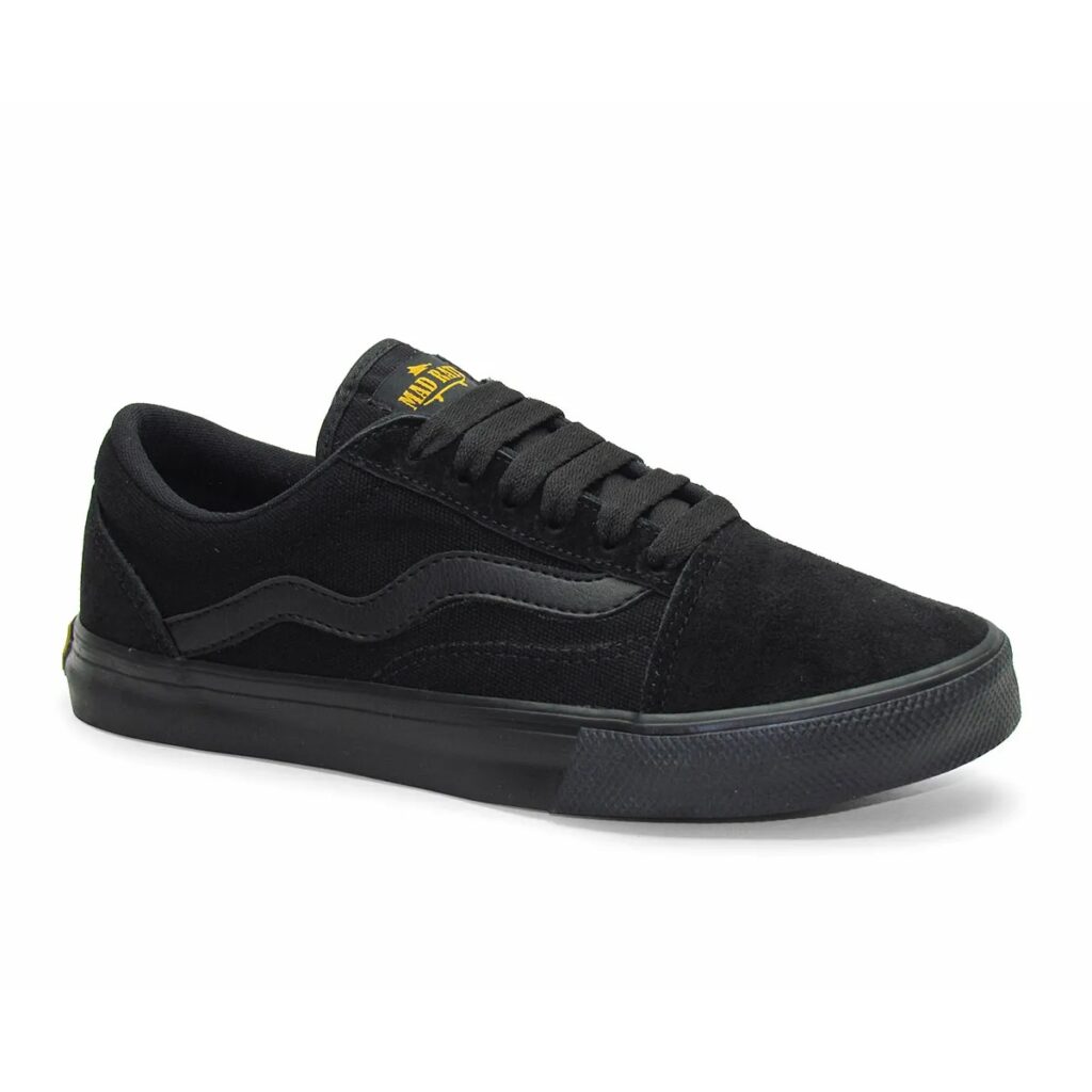 TENIS MAD RATS Old School - PRETO+PRETO