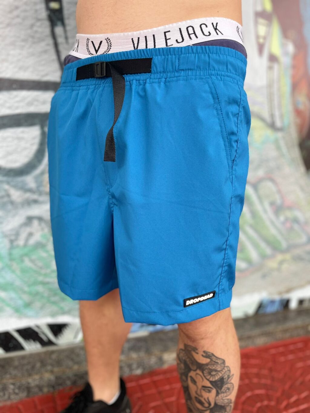 BERMUDA DROP DEAD TACTEL REST - AZUL