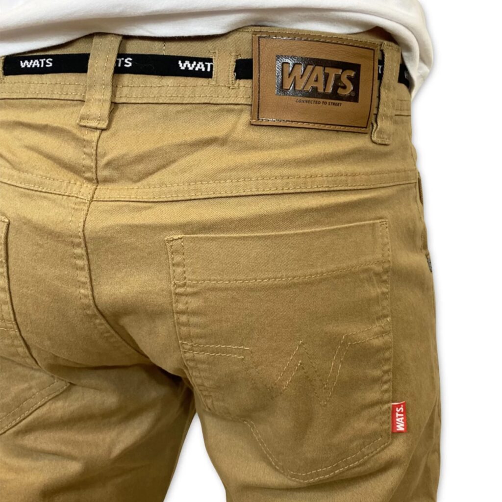 CALÇA WATS  SARJA  TRADICIONAL- BEGE - Image 2