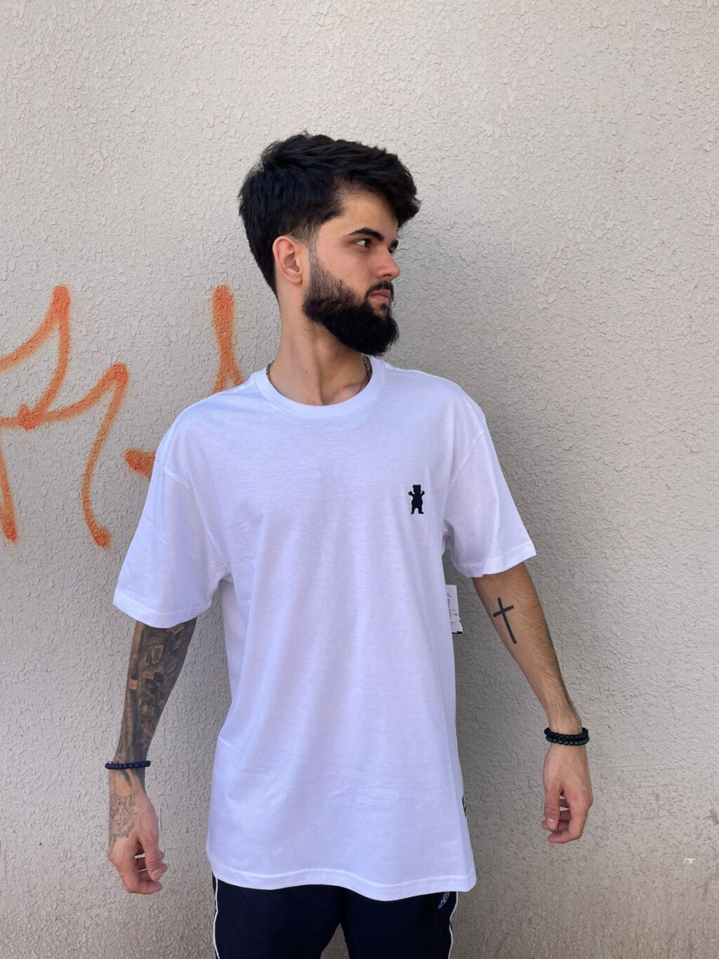 CAMISETA  GRIZZLY  PACK MINI OGBEAR TEE - BRANCO