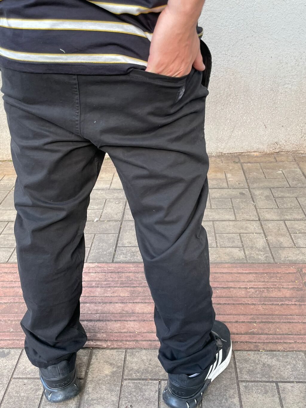 CALÇA  JOHN ROGER SARJA RETA - PRETO - Image 2