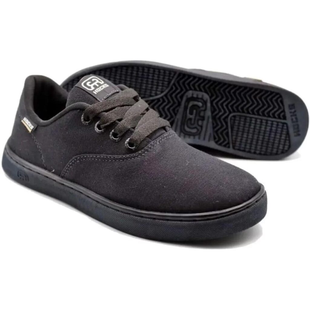 TENIS HOCKS SONORA SKATE CANVAS - PRETO