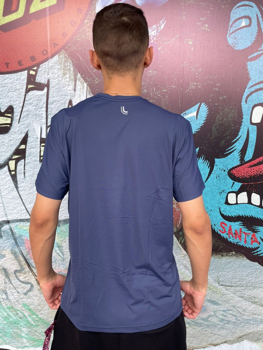 Camiseta Lupo Basica AZUL MARINHO - Image 2