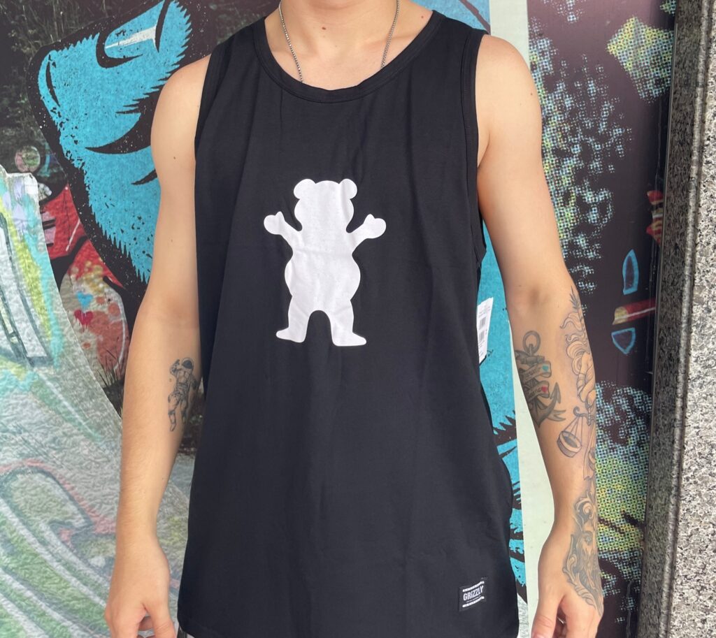 REGATA  GRIZZLY OG BEAR TANK -PRETO