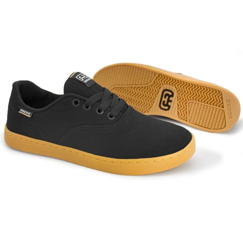 TENIS HOCKS SONORA SKATE CANVAS - BLACK/NATURAL - Image 3