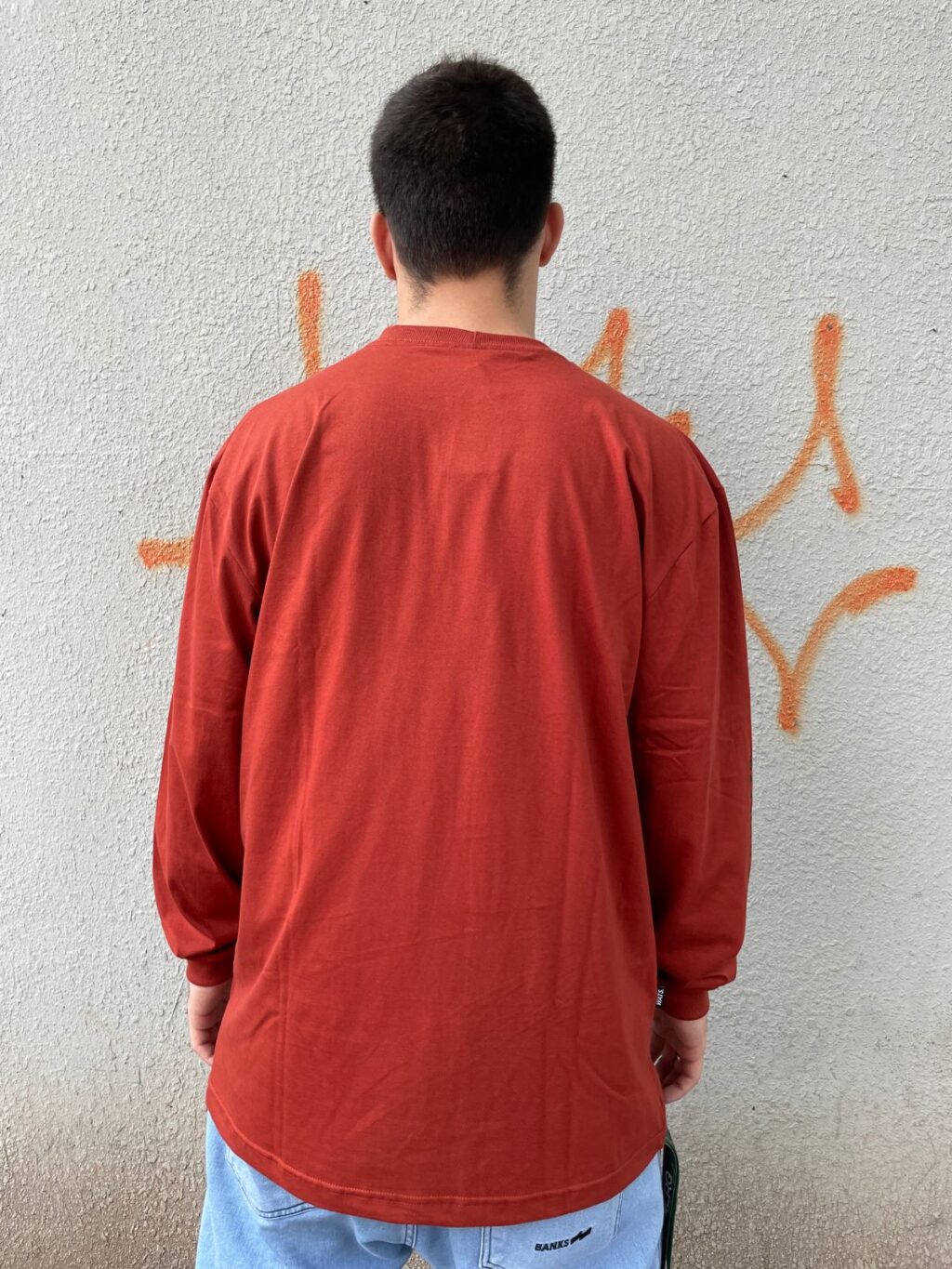 CAMISETA  WATS SMALL BOX ML - TIJOLO - Image 2