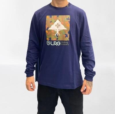 CAMISETA  LRG MANGA LONGE FOREVE - AZUL
