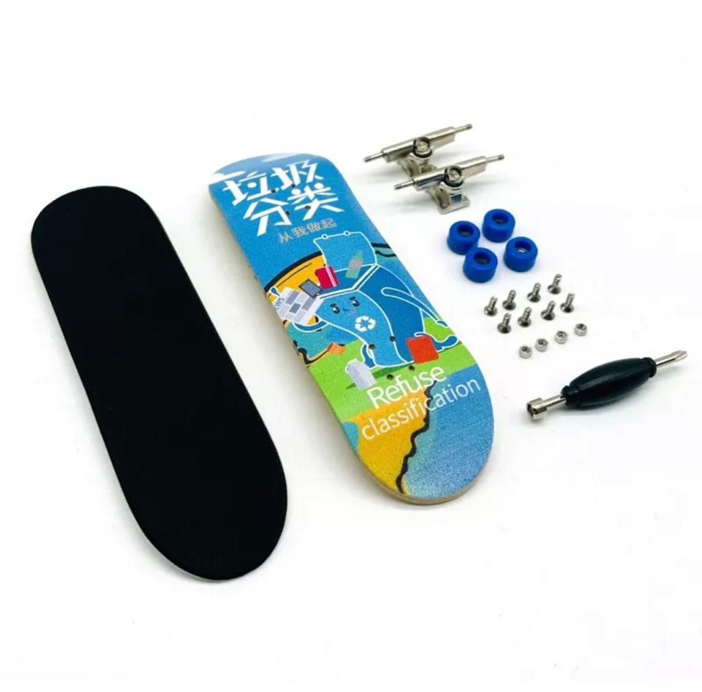 Fingerboard Skate Dedo Profissional Rodinhas E Rolamento