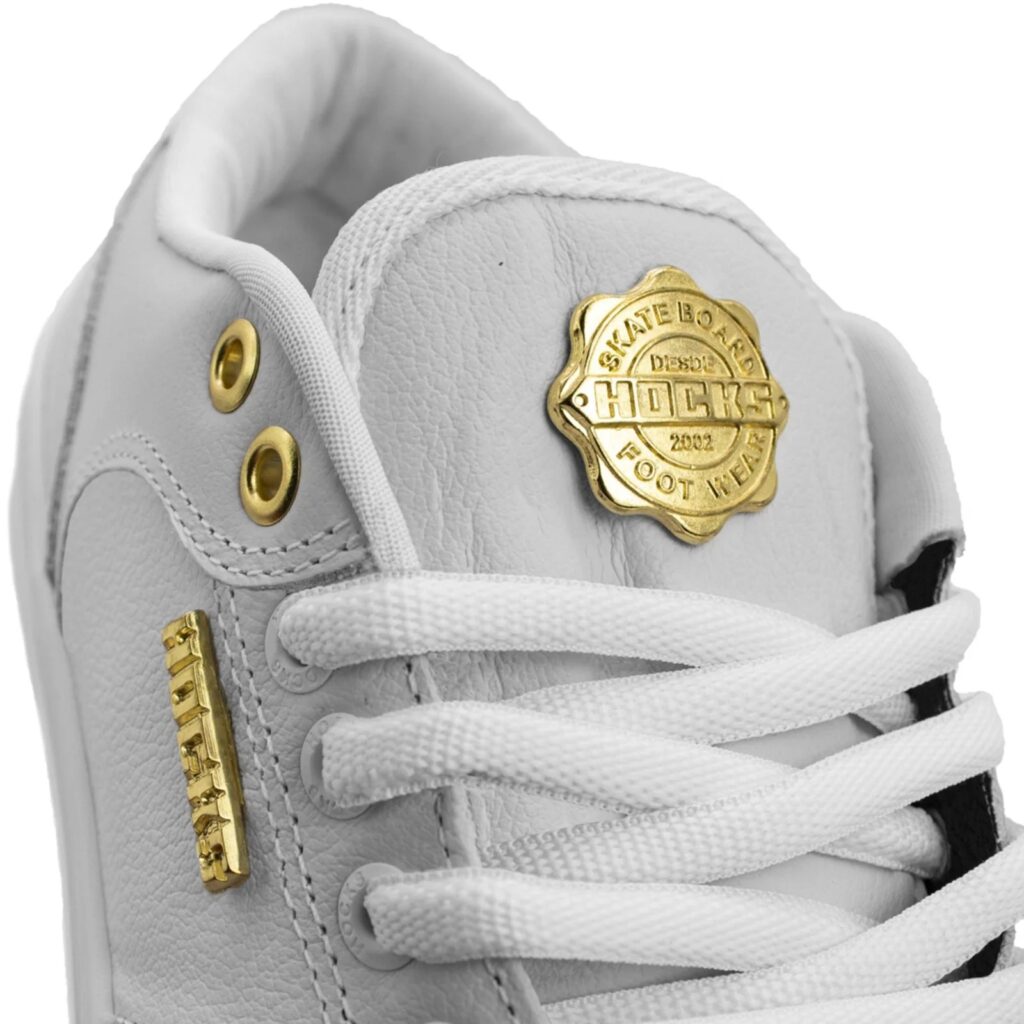 TENIS HOCKS  MONTREAL - BRANCO GOLD - Imagem 6