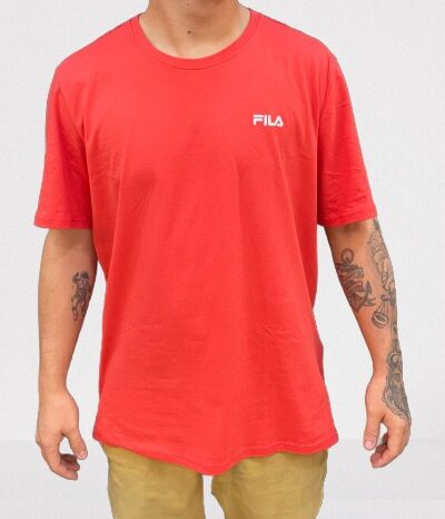 CAMISETA FILA CLASSIC - VERMELHO