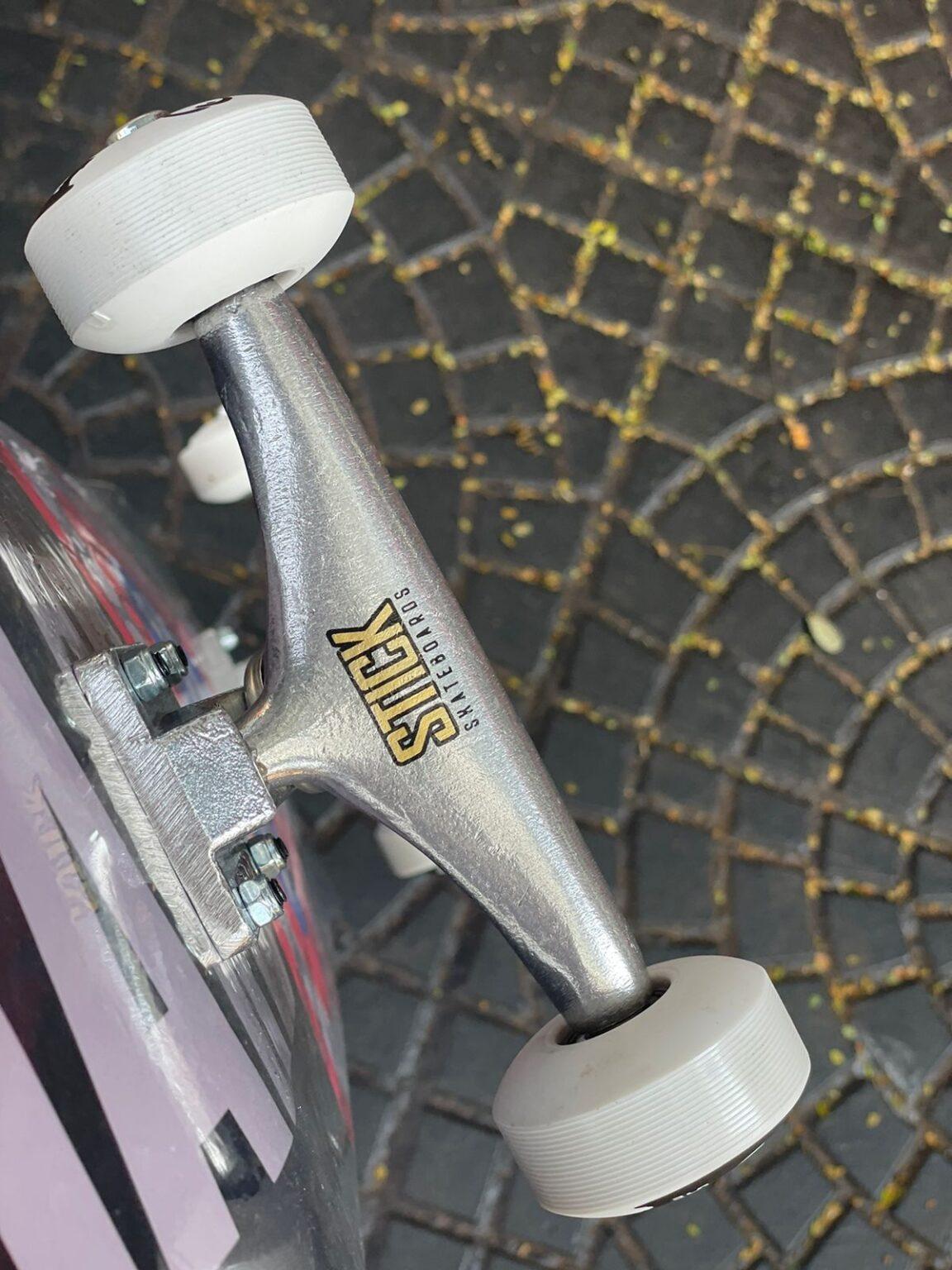 SKATE MONTADO HARDWARE INICIANTE - CAPITÃO AMÉRICA - Image 2