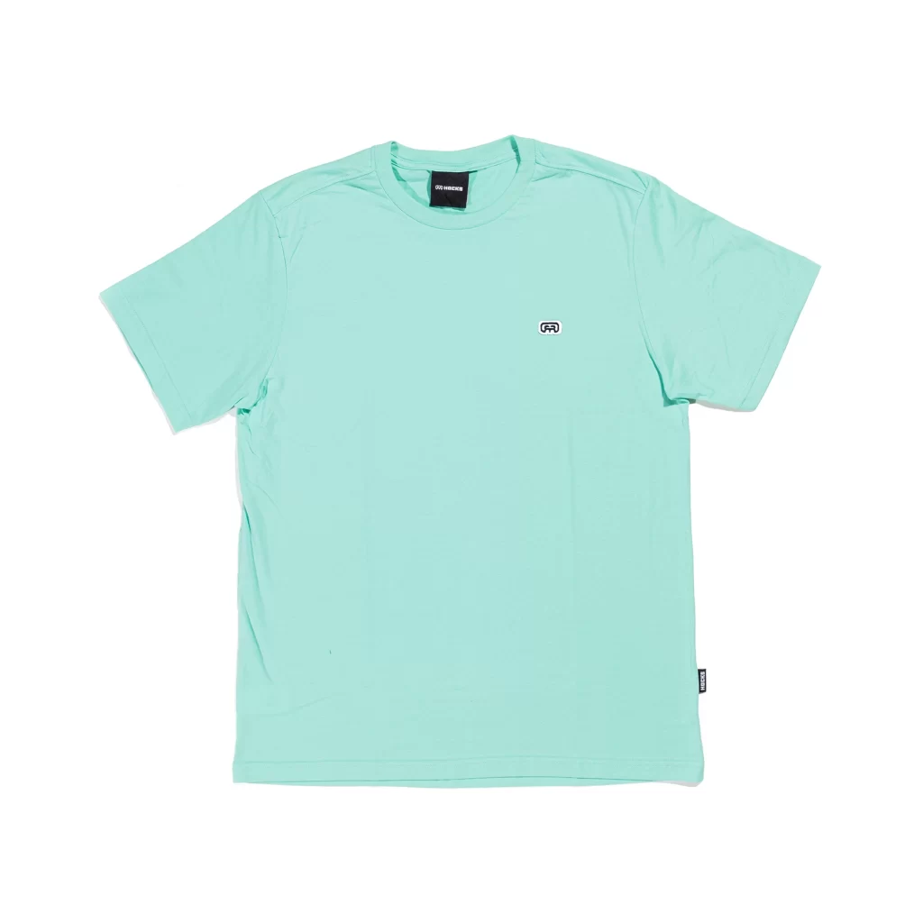 CAMISETA  HOCKS MALHA LARGE FEM - VERDE AGUA