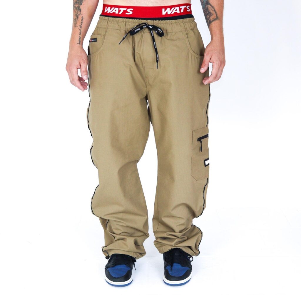 CALÇA  WATS RIPSTOP CARGO VIÉS WATS - BEGE - Image 3