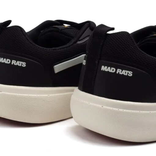 Tênis Mad Rats MR Comfort- Black/Branco - Preto