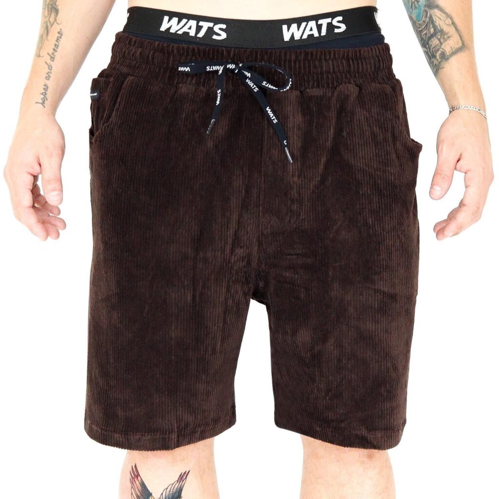 BERMUDA WATS MOLETOM COLETE PLUSH - MARRON - Image 7