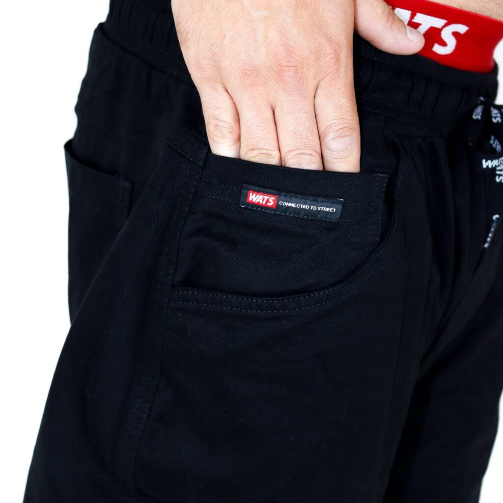 CALÇA WATS SARJA BAGGY - PRETO - Image 2