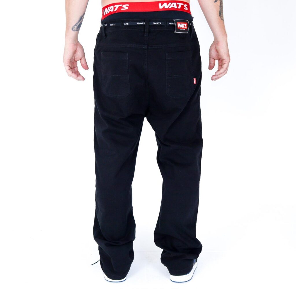 CALÇA WATS SARJA BAGGY - PRETO - Image 5