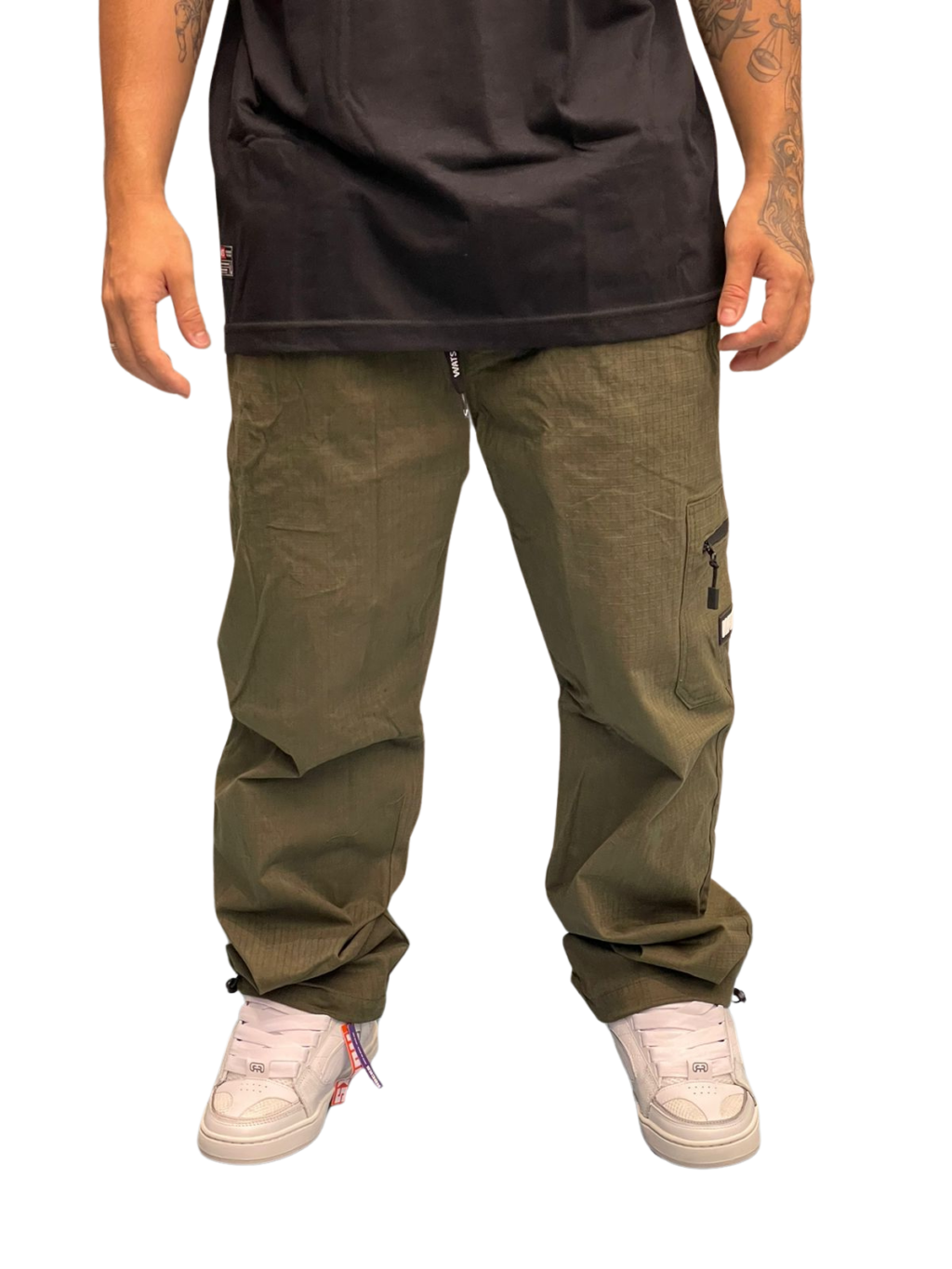 CALÇA  WATS RIPSTOP CARGO - VERDE MUSGO