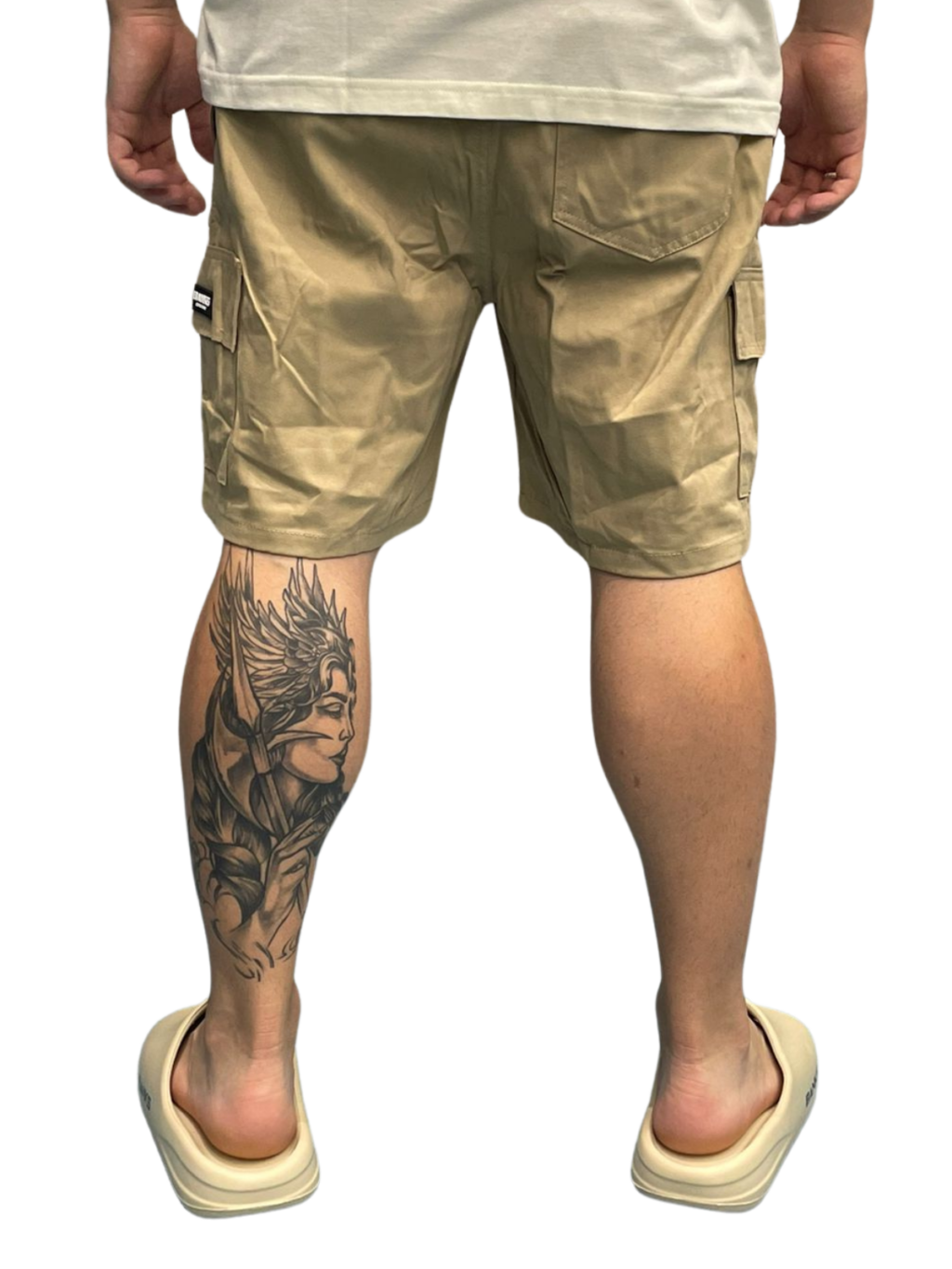 SHORT BANKS CARGO CURTO - BEGE - Image 3