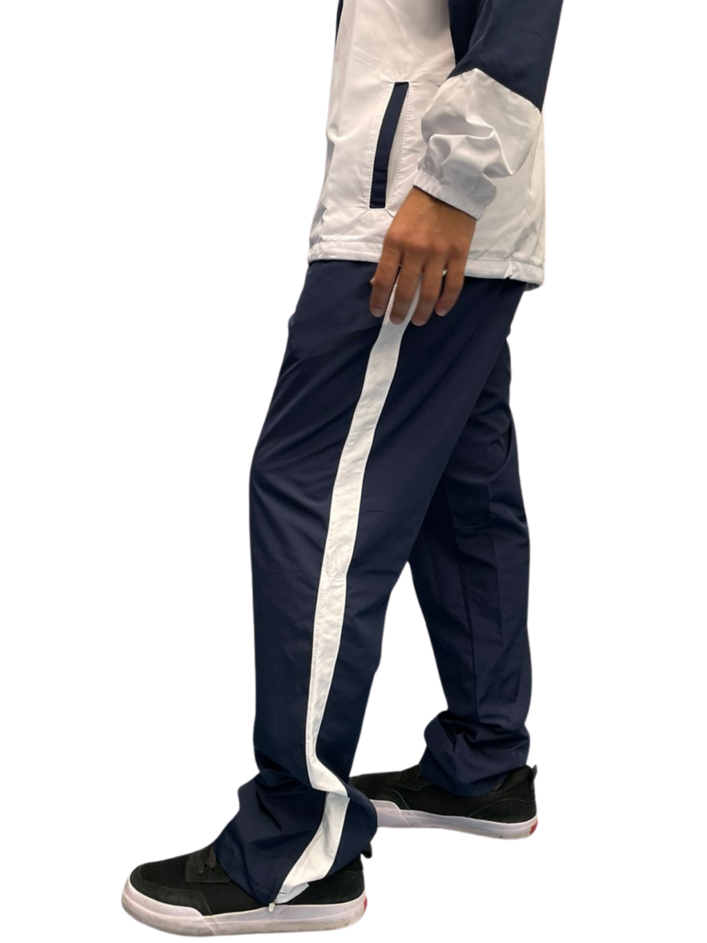 CALÇA BANKS TACTEL - AZUL MARINHO  + BRANCO - Image 2