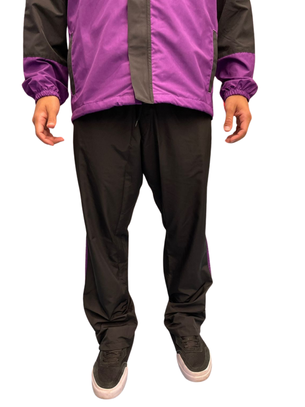 CALÇA BANKS TACTEL - PRETO + ROXO