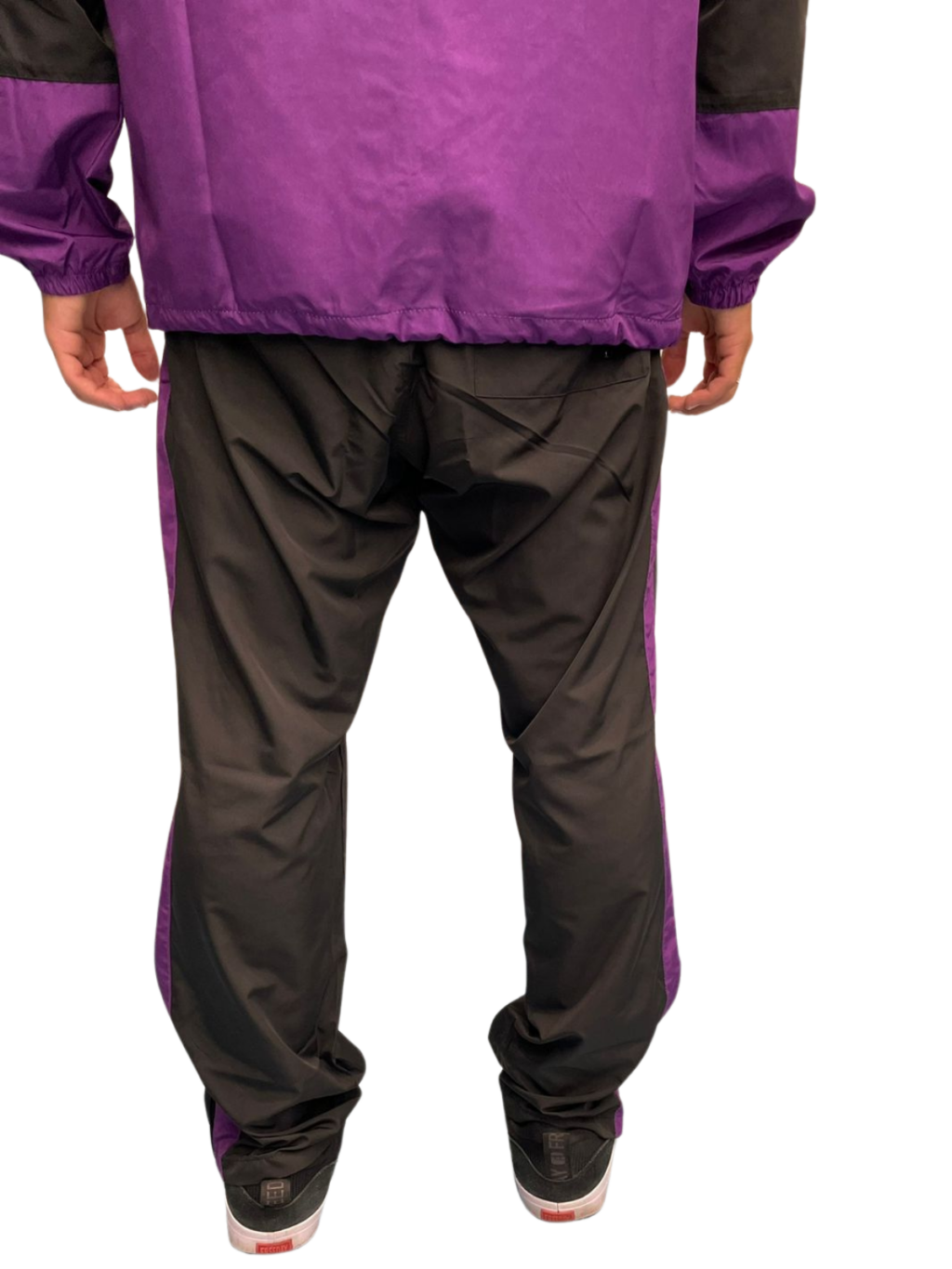 CALÇA BANKS TACTEL - PRETO + ROXO - Image 3