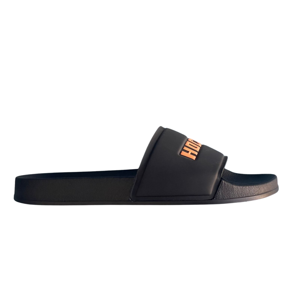 CHINELO HOCKS SLIDE -BLACK/ORANGE