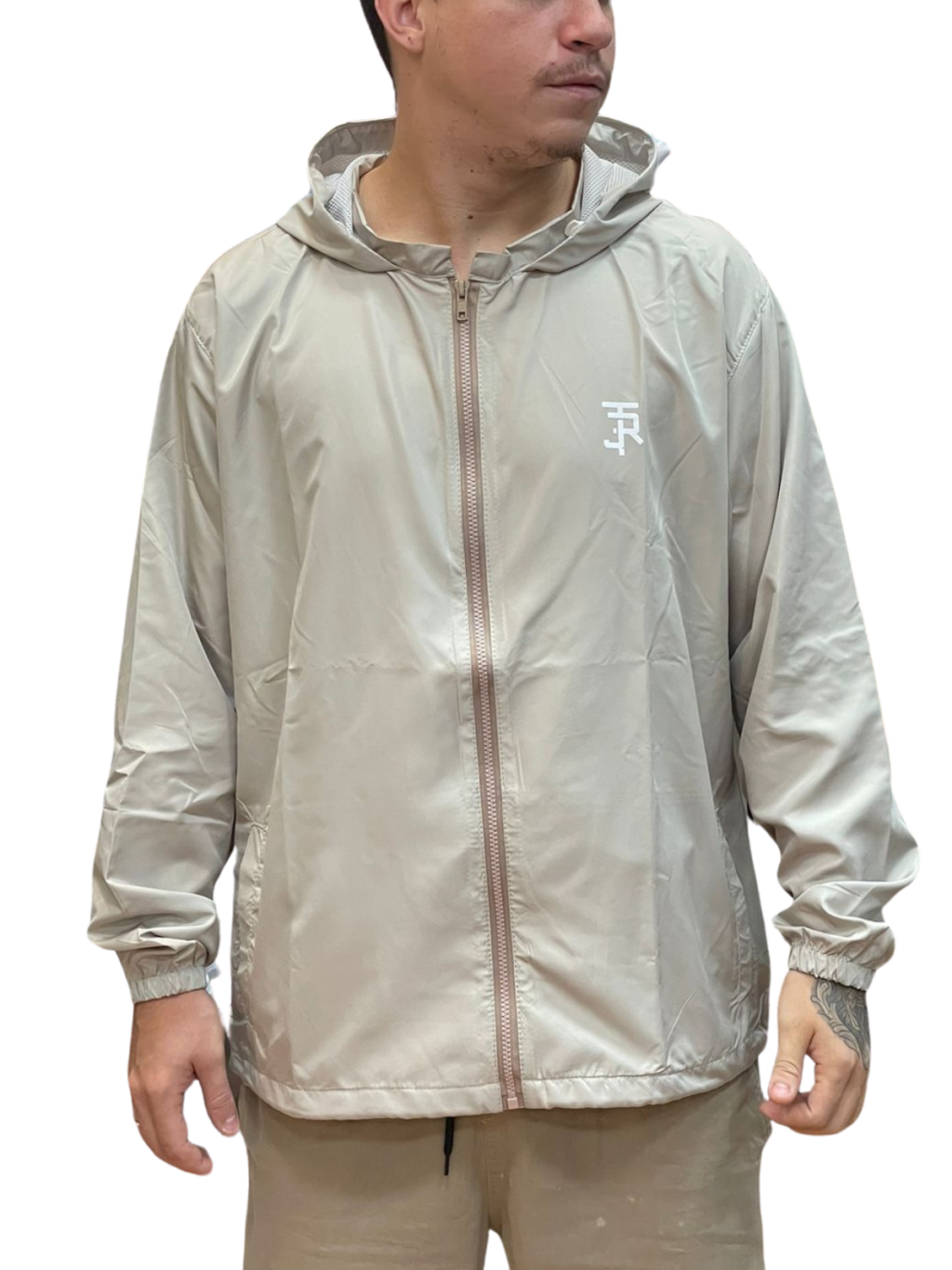 BLUSA CORTA VENTO JOHN ROGER WIND BREAK - AREIA