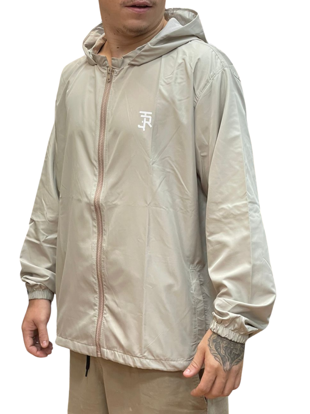 BLUSA CORTA VENTO JOHN ROGER WIND BREAK - AREIA - Image 2