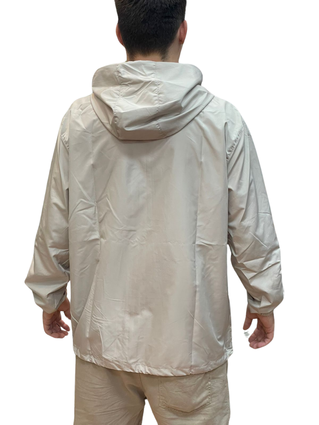 BLUSA CORTA VENTO JOHN ROGER WIND BREAK - AREIA - Image 3