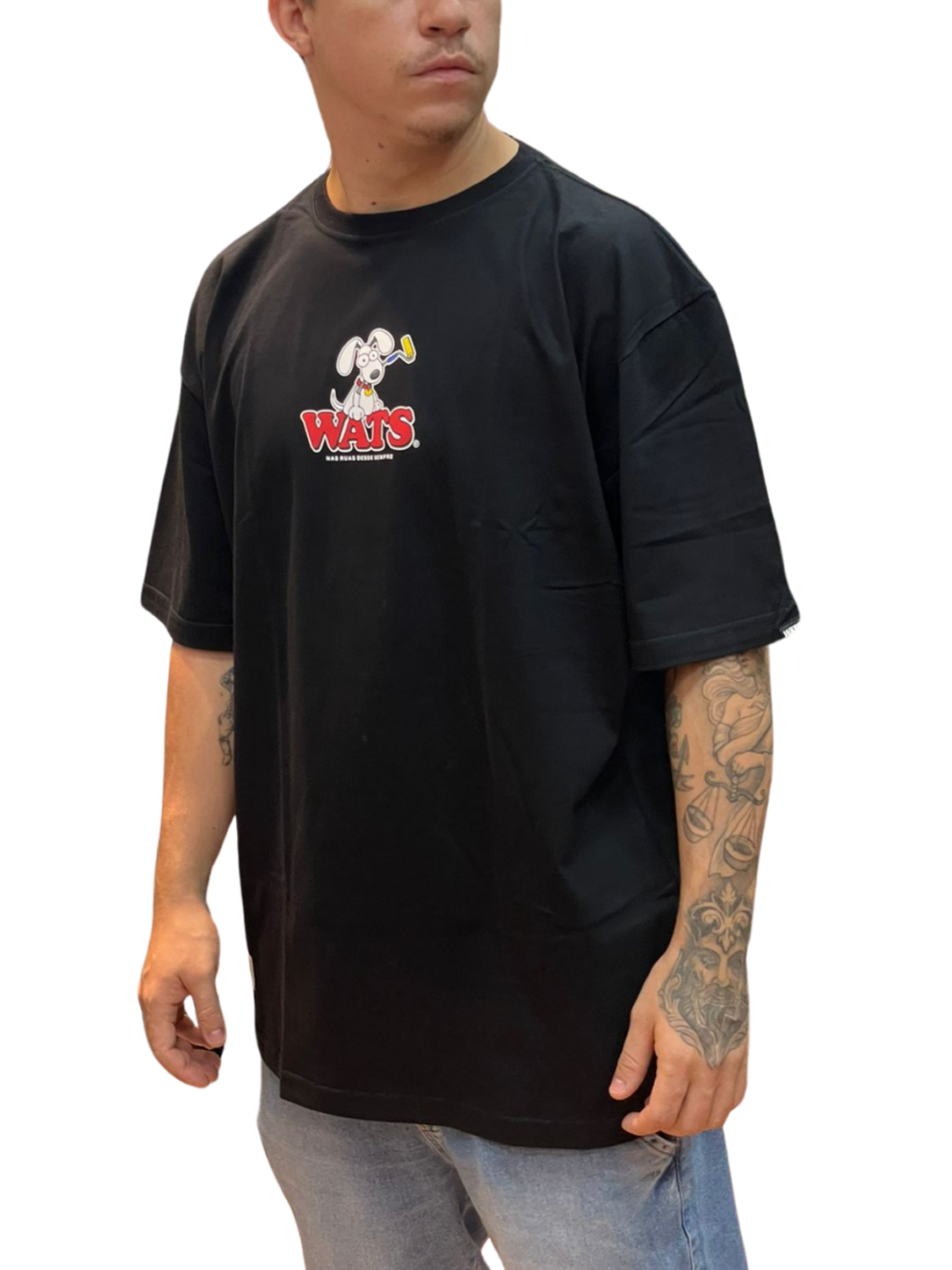 CAMISETA  WATS DOG - PRETO - Image 2