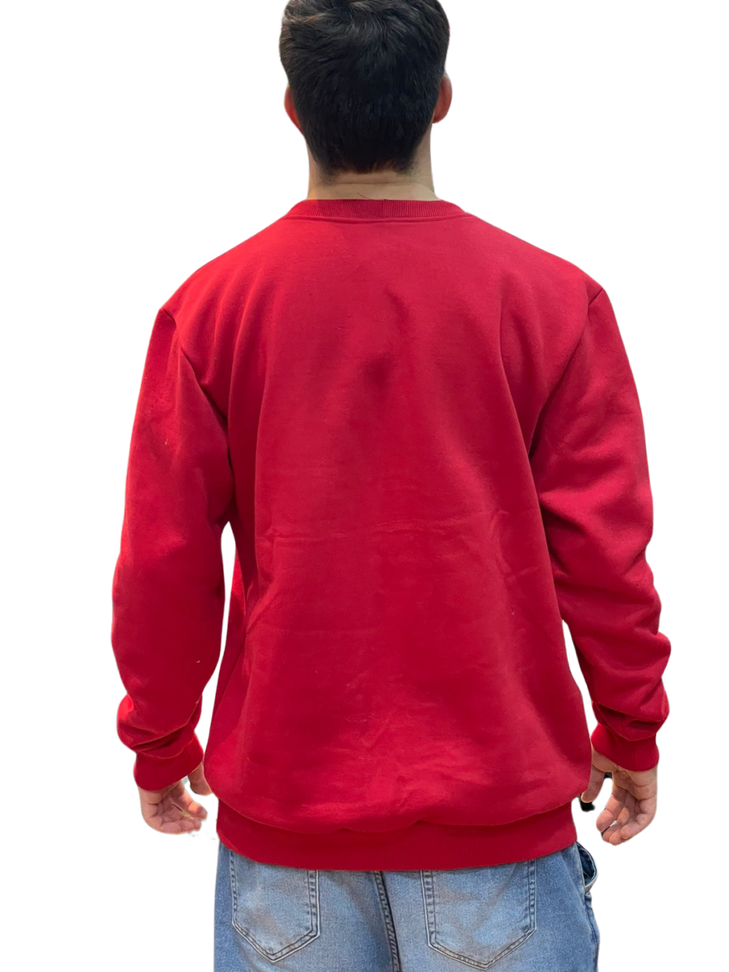 BLUSA MOLETOM BANKS GOLA CARECA FLOR FLAMEJANTE - VERMELHO - Image 3