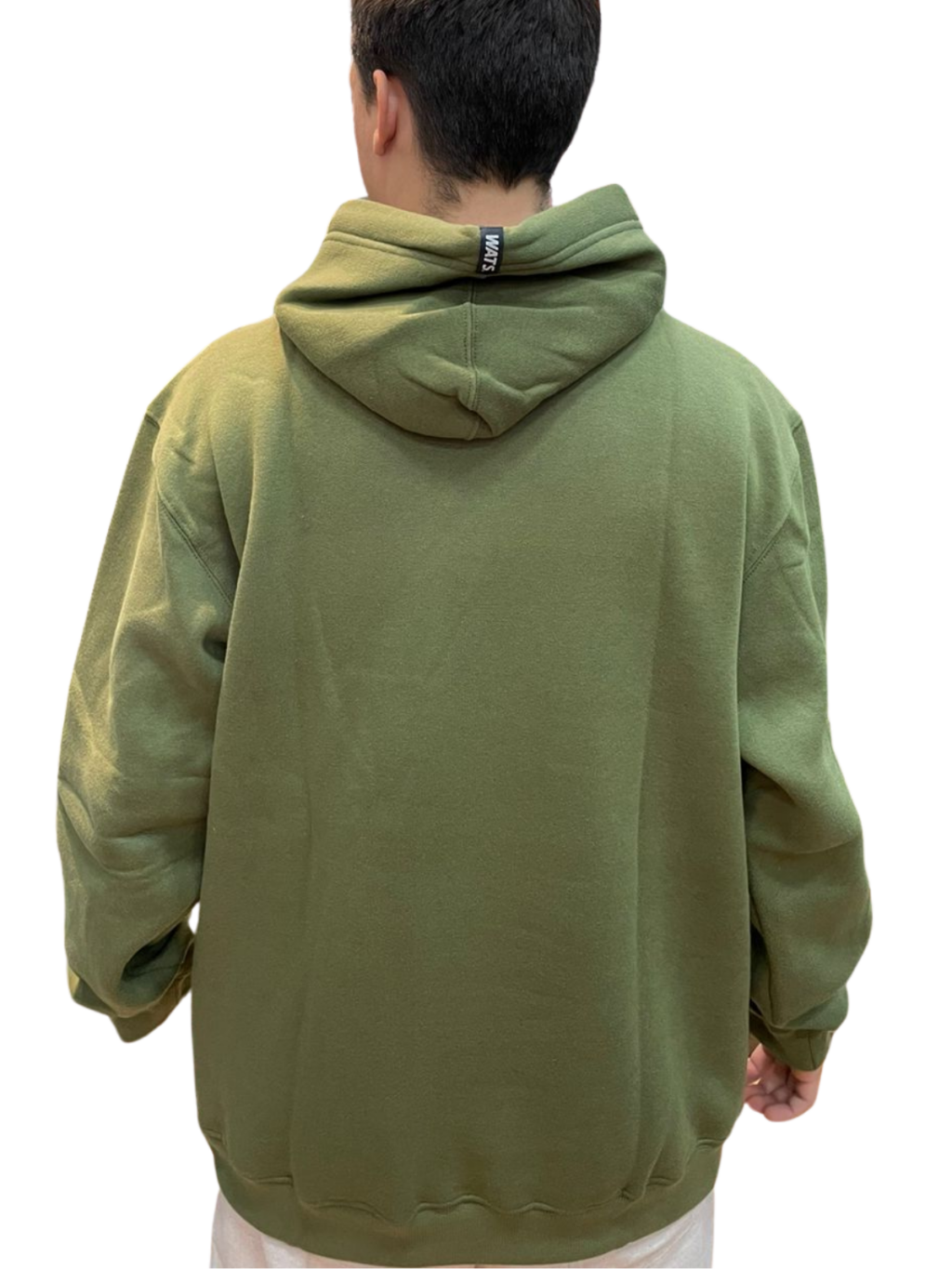 BLUSA MOLETOM WATS LOGO - VERDE - Image 3