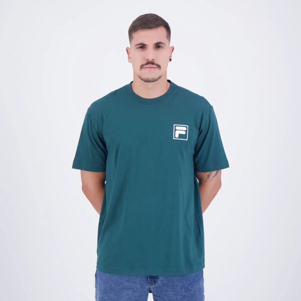 CAMISETA FILA COMFORT F - BOX - VERDE FLORESTA