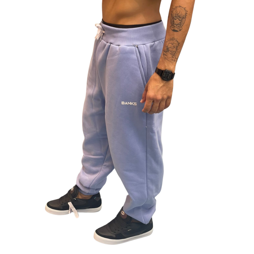 CALÇA MOLETOM BANKS BASIC - AZUL CELESTE - Image 2