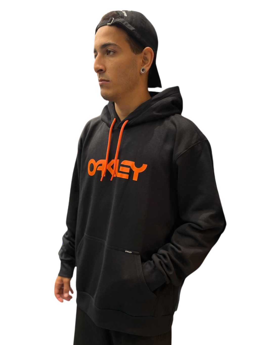 BLUSA MOLETOM OAKLEY B1B PO HOODIE - PRETO/GOLD - Image 2