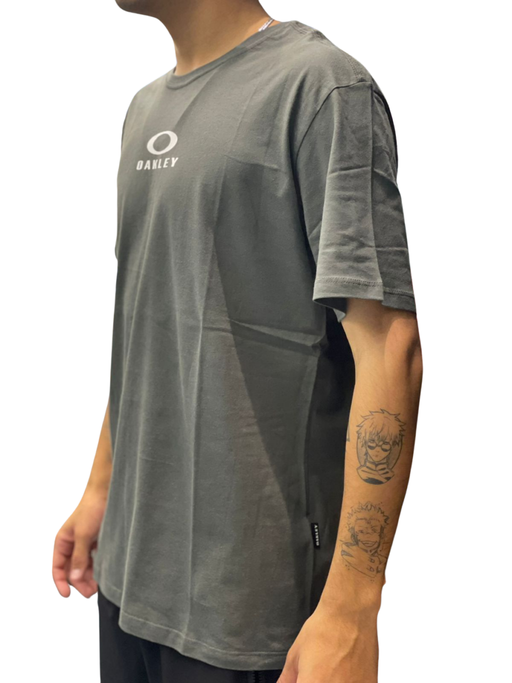 CAMISETA OAKLEY BARK NEW TEE- VERDE MILITAR - Image 2