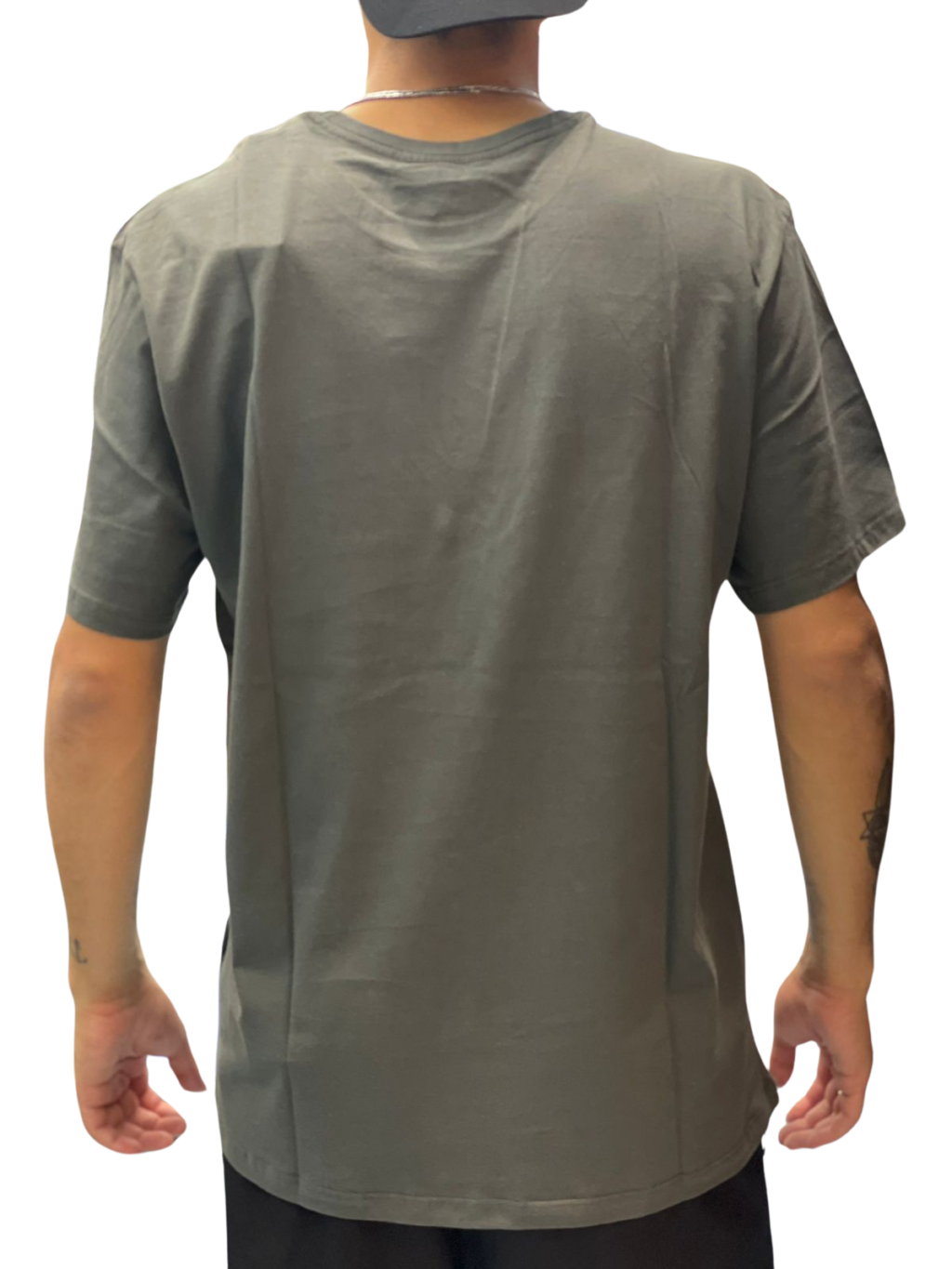 CAMISETA OAKLEY BARK NEW TEE- VERDE MILITAR - Image 3