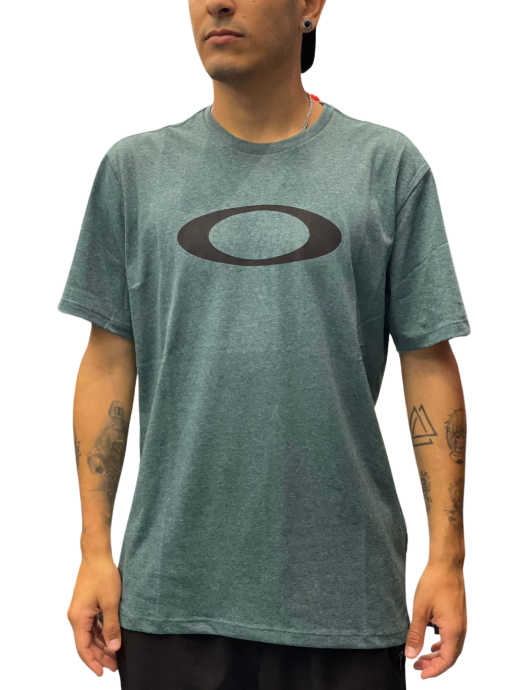 CAMISETA  OAKLEY O ELLIPSE TEE - VERDE