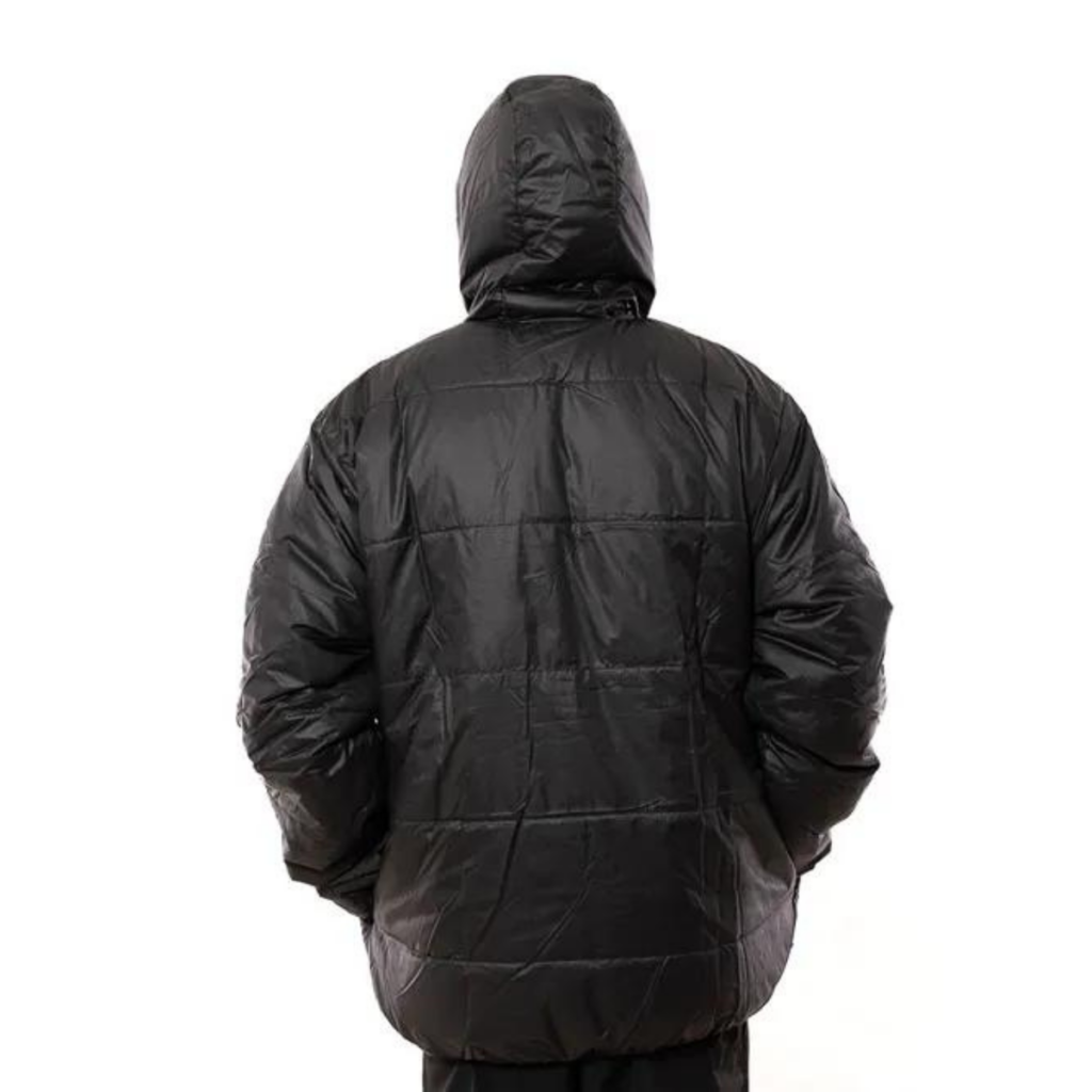 BOBOJACO LRG DUPLA FACE PUFFER - PRETO/CAQUI - Image 4