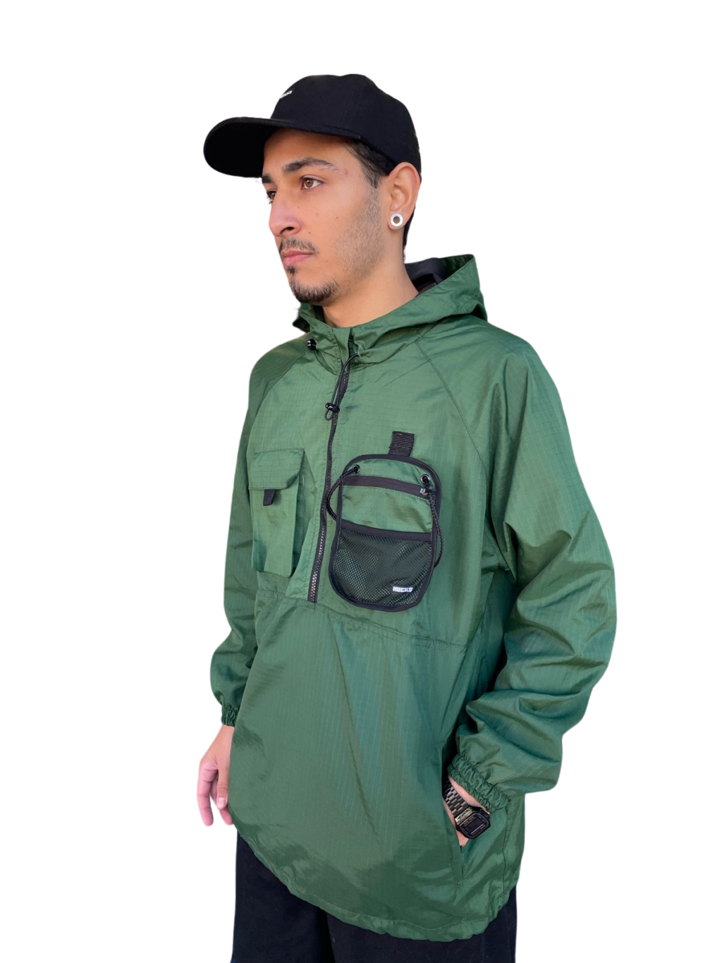 CORTA VENTO HOCKS MONTANHA - VERDE MILITAR - Image 4