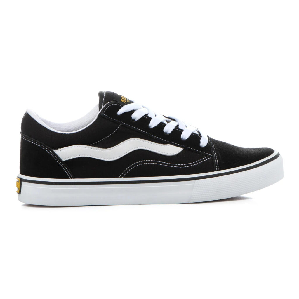 TENIS MAD RATS Old School - PRETO+BRANCO