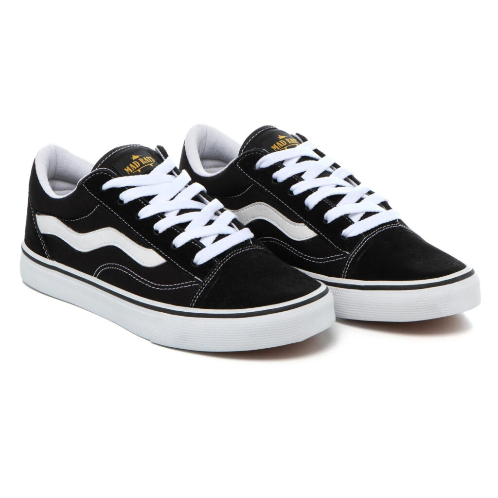 TENIS MAD RATS Old School - PRETO+BRANCO - Image 3