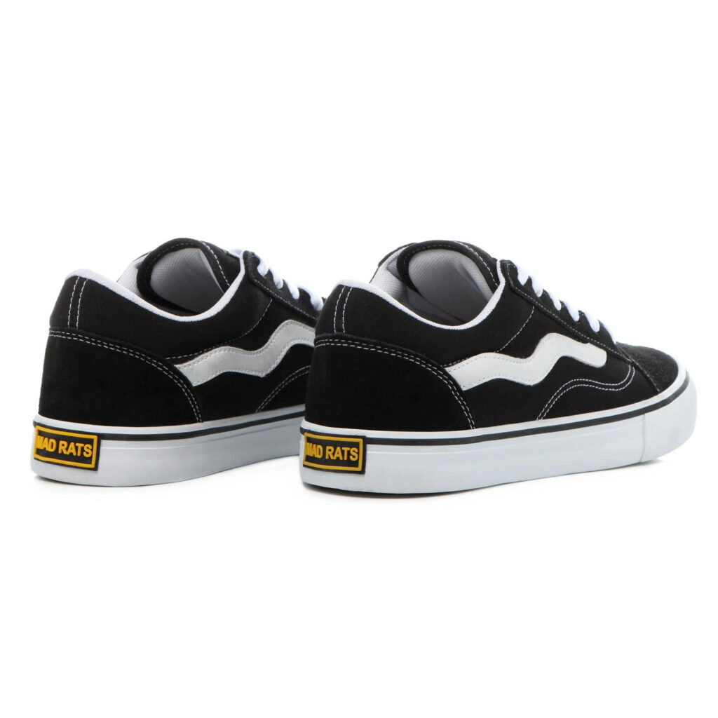 TENIS MAD RATS Old School - PRETO+BRANCO - Image 4