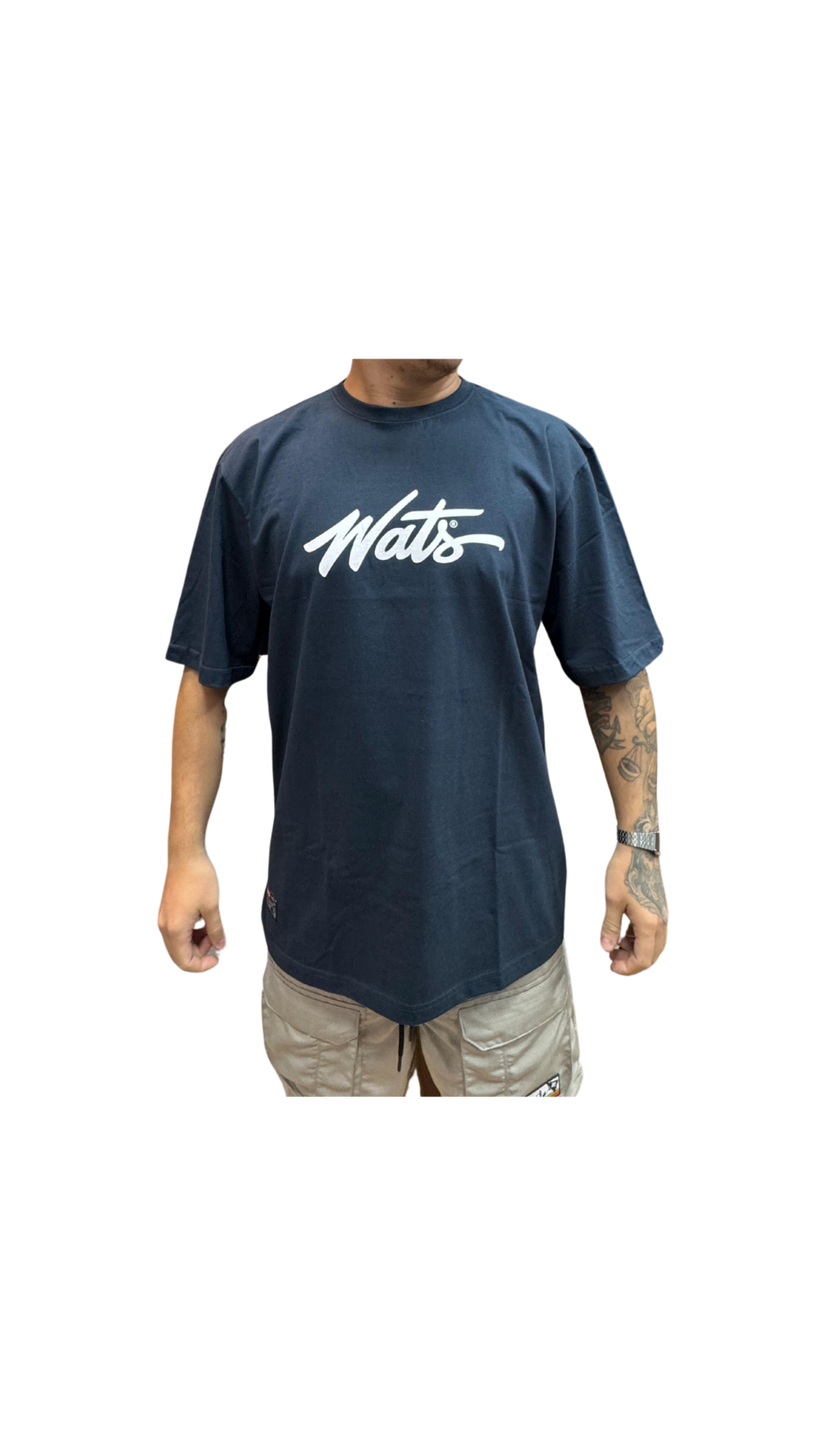 CAMISETA  WATS TAG - AZUL MARINHO