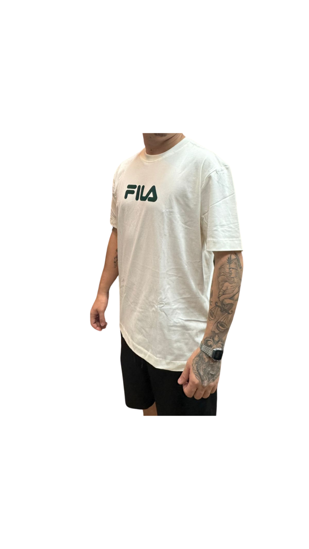 CAMISETA FILA COMFORT LETTER - OFF WHITE - Image 2