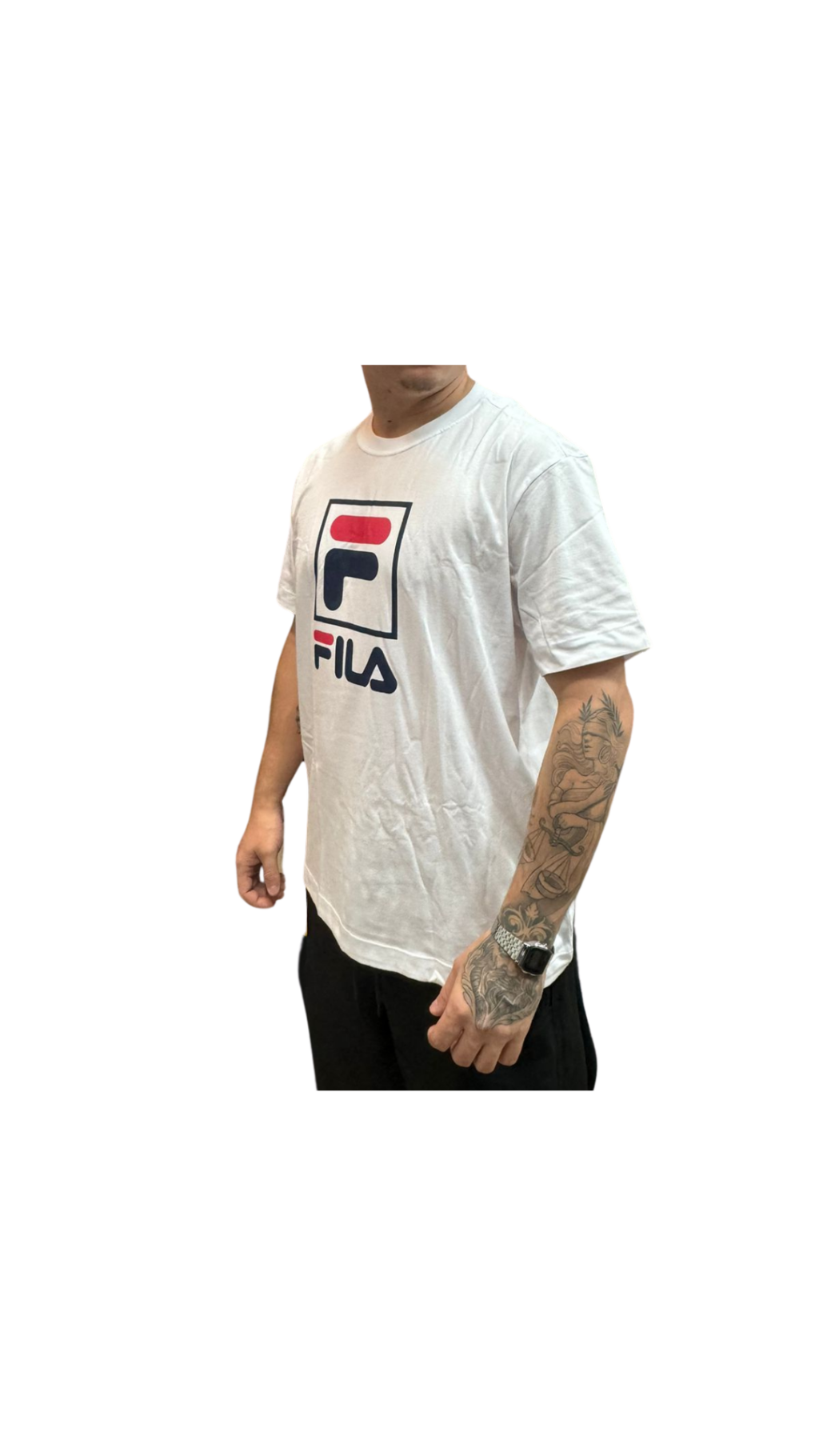 CAMISETA FILA COMFORT LETTER PREMIUM II - BRANCO