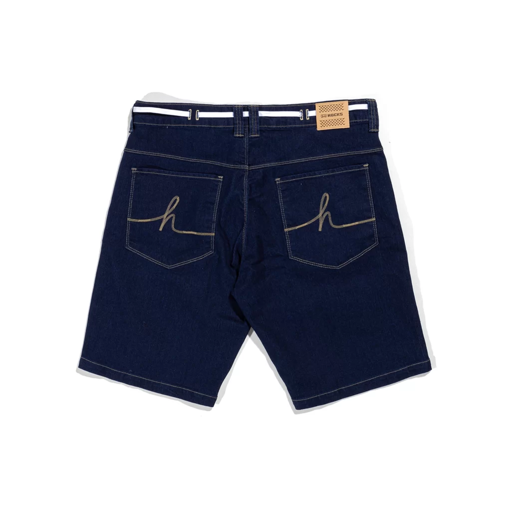 BERMUDA HOCKS JEANS VINCULO REGULAR - JEANS ESCURO - Image 2