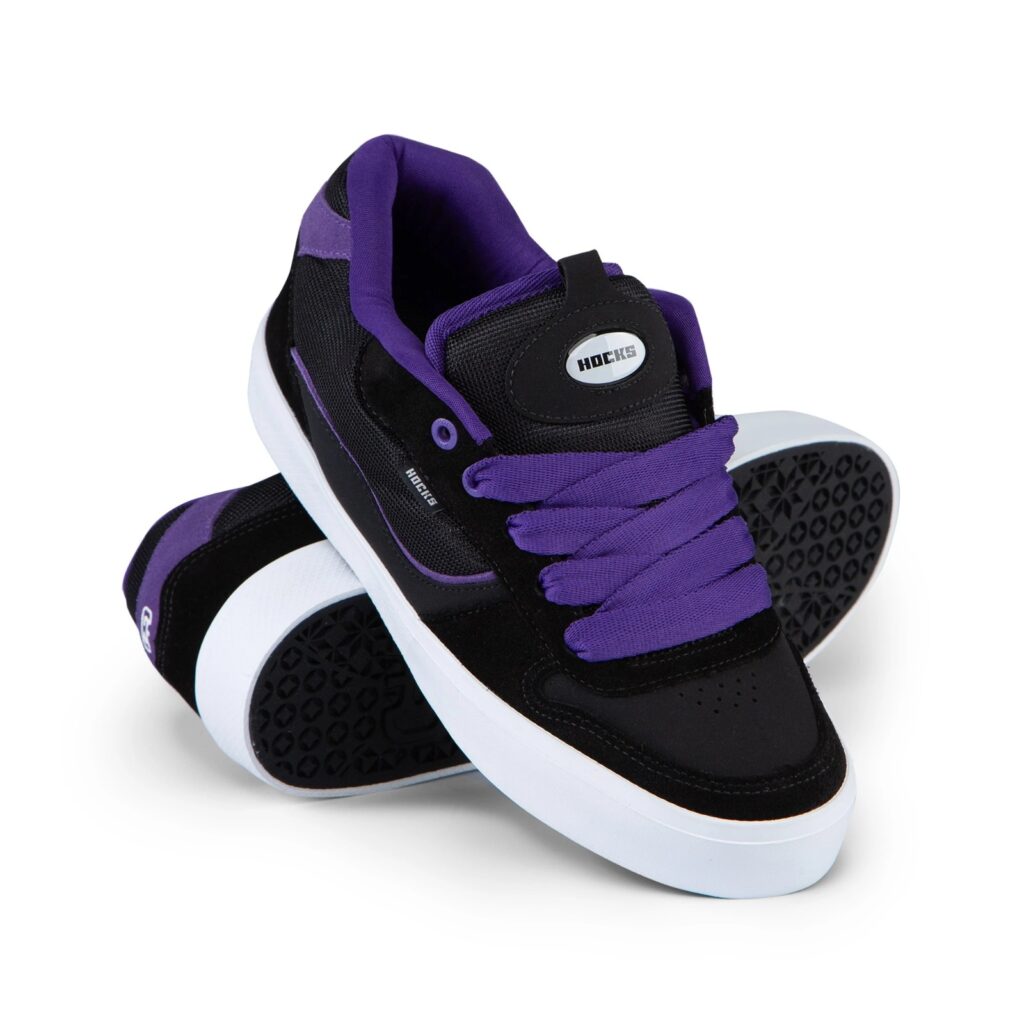 TENIS HOCKS PUFF NOTURNO GRAPE - PRETO + ROXO - Imagem 2
